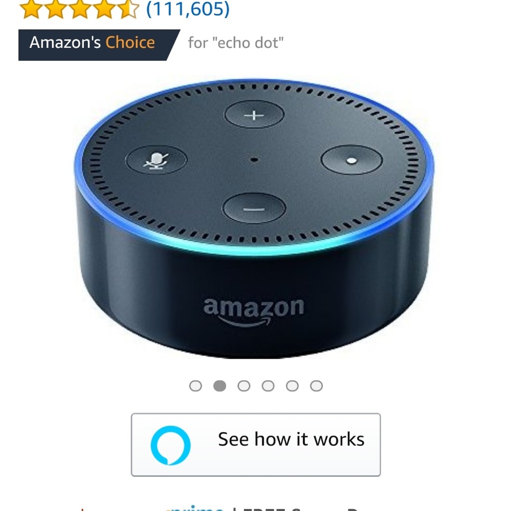 New Amazon echo dot